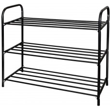 Этажерка для обуви Nika Комфорт3 ЭТК3/Ч чёрный