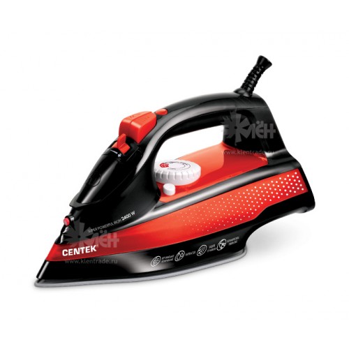 Утюг CENTEK CT-2345 2.4 Bт Red керам.