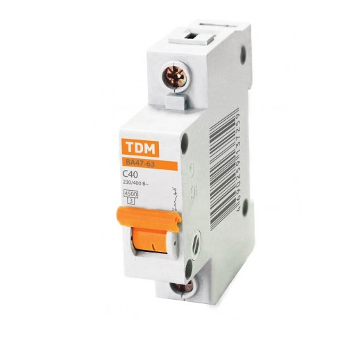 Авт.выключатель ВА47-63 1РС25А TDM SQ0218-0005