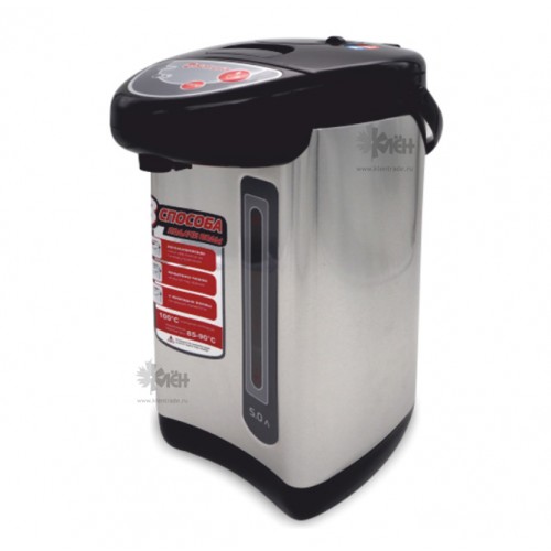 Чайник-термос SAKURA SA-336B (6,0л.) мет/черн.