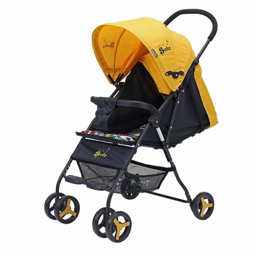 Коляска прогулочная SOLO RA154 yellow