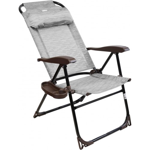 Кресло-шезлонг Nika КШ2/4 (с полкой) бамбук