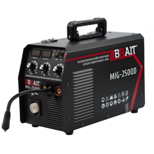 Сварочный полуавтомат инвертор. BRAIT MIG-250QD