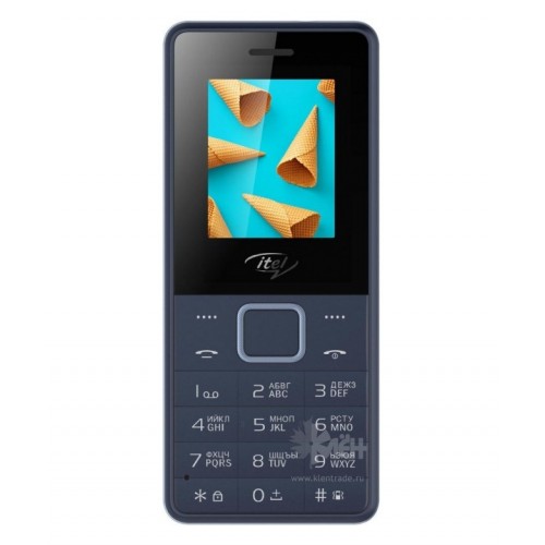 Телефон сотовый ITEL IT2160 Dark Blue/синий