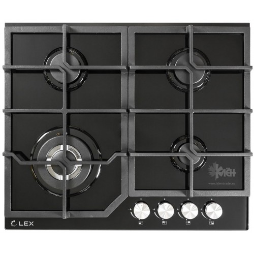 В/поверхность газовая керамика LEX GVG 640-1 BL