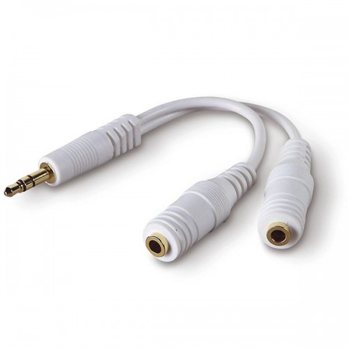 Разветвитель для наушников OLTO AC-150 белый на 2 пары наушников