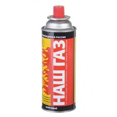 Газ для портативных плит и газовых горелок баллон 220гр. ЧИНГИСХАН 116-014