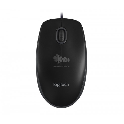 Мышь Logitech B100 черный оптическая (800dpi) USB (2but)