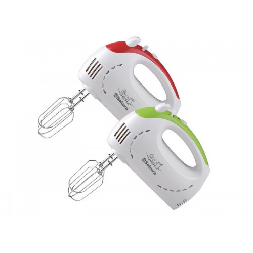 Миксер SAKURA SA-6319 R 350Вт бел/красн
