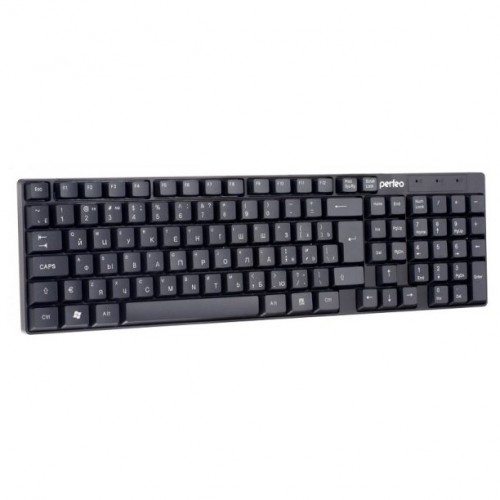 Клавиатура PERFEO PF-8801 Domino стандартная USB черная PF-4511