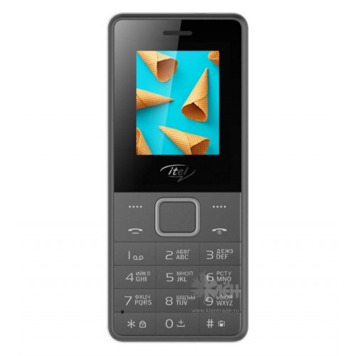 Телефон сотовый ITEL IT2160 Deep Grey/серый