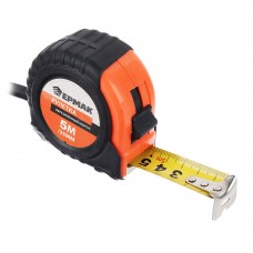 Рулетка ЕРМАК 5м. 658-979 обрезиненный корпус