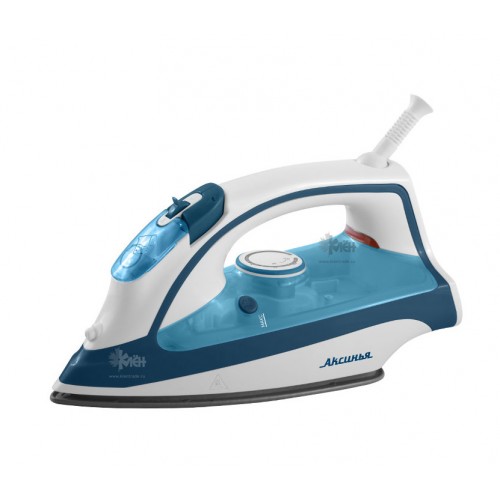 Утюг АКСИНЬЯ КС-3002 2.4 Bт керам., бел/син