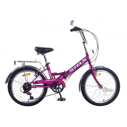 Велосипед 20"" STELS Pilot 350 складн.рама, рост 13"", 6ск., фиолетовый