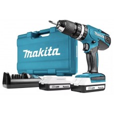 Дрель аккум. Makita HP457DWE аккум. патрон:быстрозажимной (кейс в комплекте)