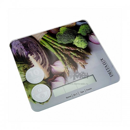 Весы кухонные DELTA LUX DE -003KE 10кг Витаминный микс