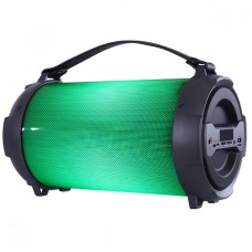 Колонка- труба портативная Perfeo Bluetooth TERCERO LIGHT 18Вт 3000mAh черн. с подсветкой 4187