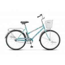 Велосипед 26"" STELS Navigator 200 Lady женск.рама, +корзина, рост 19"", бирюзовый