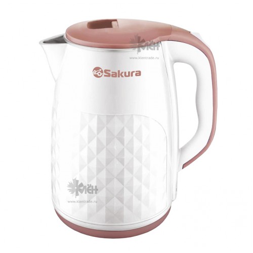 Чайник SAKURA SA-2165WBG (2.5) бел/беж д