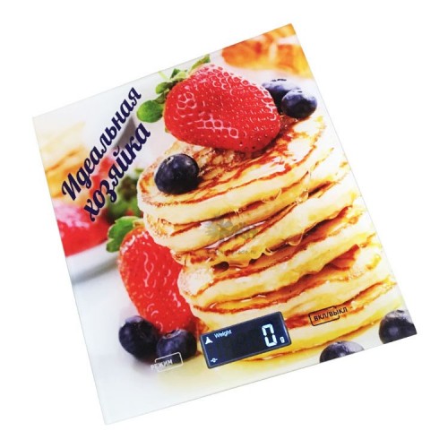 Весы кухонные ВАСИЛИСА ВА-002 ""Идеальная хозяйка"" 5кг стекло