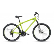 Велосипед 26"" ALTAIR MTB HT 2.0 disc рост 17"", 21ск. ярко-зелёный/чёрный