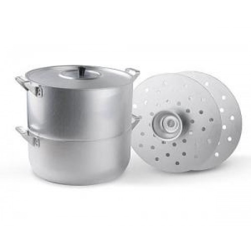 Мантоварка 6л. ""Манты-казан"" МТ-040 4 диска, алюмин.