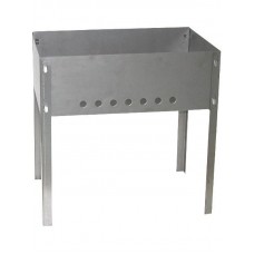 Мангал 500*300*500 в коробке (0,8мм) Стандарт 802-126 зелен.упак