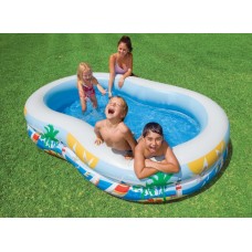 Бассейн INTEX 56490 262*160*46 Лагуна 2 кольца