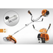 Триммер бенз. CARVER GBC-043МS (1,25кВт, диск 48 зуб., леска 2,4мм., вело-руль, ранец, разъём.штан.)