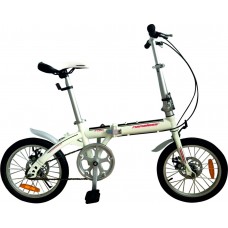 Велосипед 16"" NAMELESS F016D складной белый АКЦИЯ