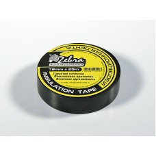 Изолента 19мм-25м черная ZEBRA 4800
