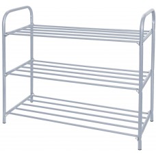 Этажерка для обуви Nika Комфорт3 ЭТК3/С серебряный