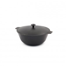 Кастрюля чугунная 4л. Камская Ка41 алюм.крышка