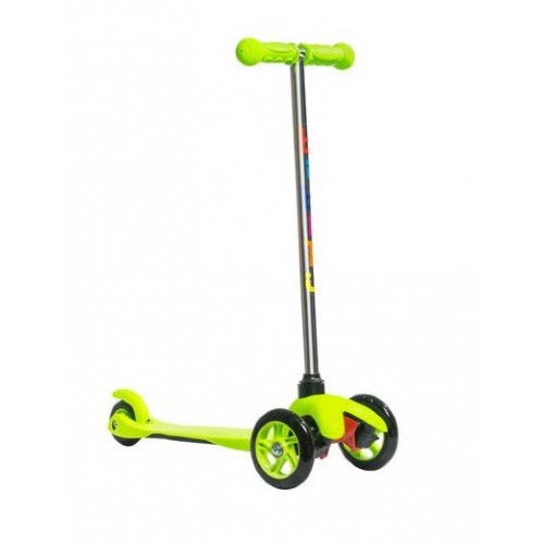 Самокат 3-ёх кол. BIBITU SWEET SKL-06A руль 64см., до 25кг., зелёный