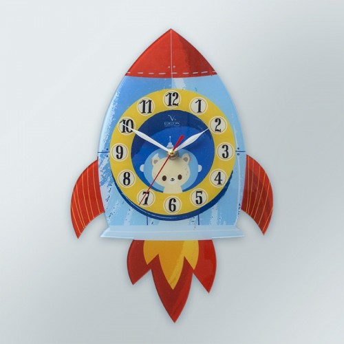 Часы настен. Вега А27 Ракета АКРИЛ 177