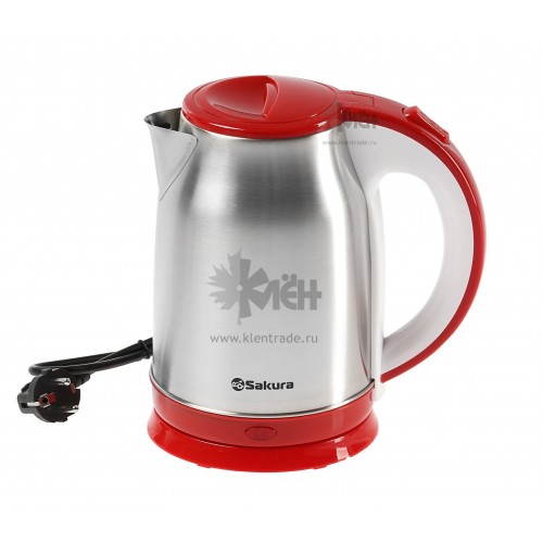 Чайник SAKURA SA-2147R (1,8л.) нерж/красный