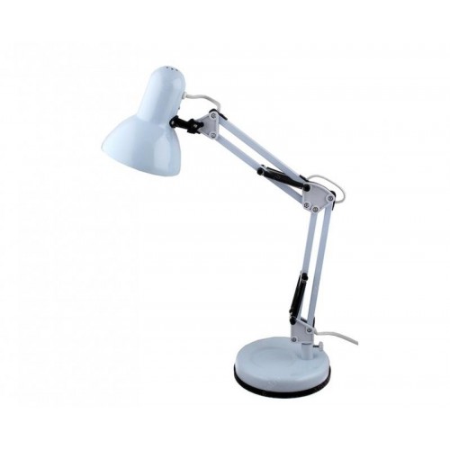 Светильник настольный Уютель UT-810B E27 60W металл, высота 580мм., белый