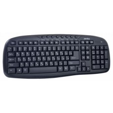 Клавиатура б/пр PERFEO ELLIPS Multimedia USB черная PF-5192