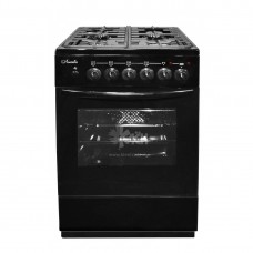 Плита эл-газ Лысьва ЭГ 404МС-2у черн.,б/кр