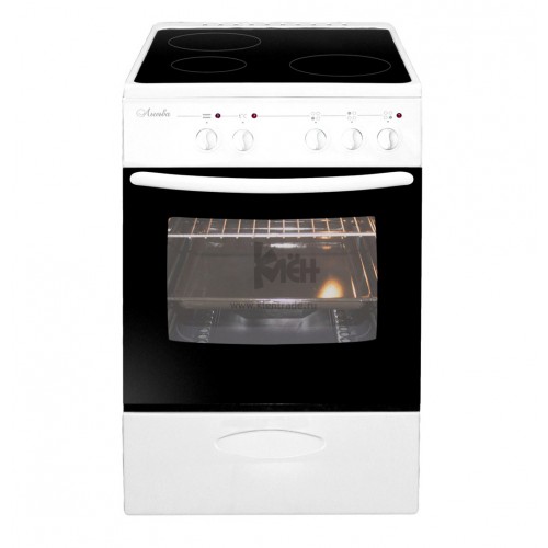 Плита электро Лысьва EF 3001 MK белый, керамика