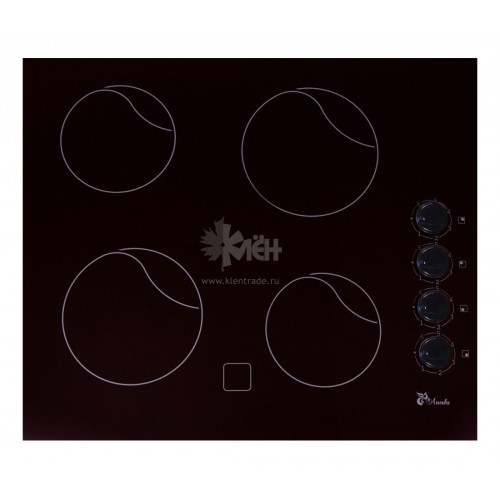 В/поверхность керамическая Лысьва ПЭВ 40СL черн/серебро