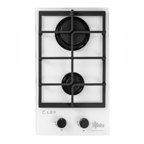 В/поверхность домино газ/стекло LEX GVG 321 WH
