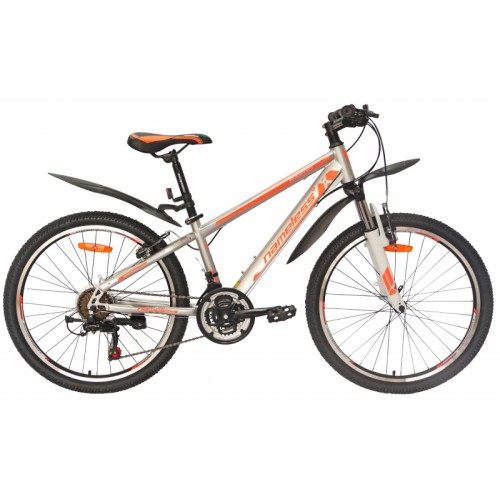 Велосипед 24"" NAMELESS S4200 рост 13"", 21ск., серый/оранжевый