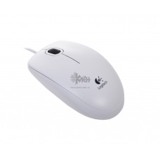 Мышь Logitech B100 белый оптическая (800dpi) USB (2but)