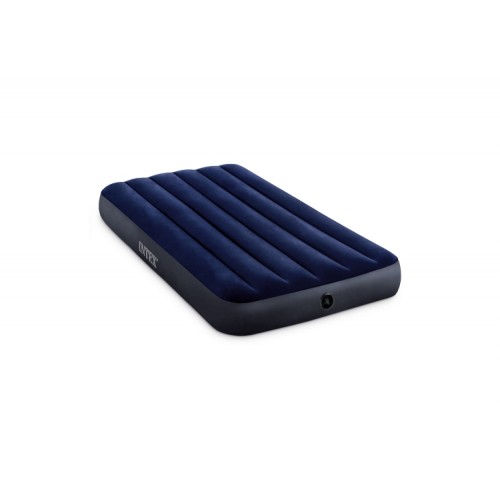 Матрас-кровать INTEX 64757 Classic downy (Fiber tech) Твин, 99см x 1,91м x 25см