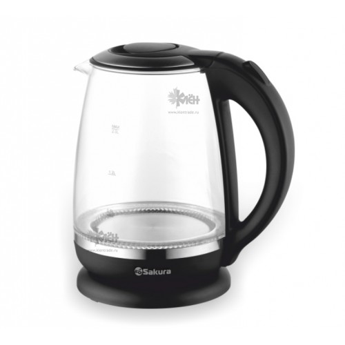 Чайник SAKURA SA-2719BK(2л.) стекл.подсв