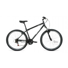 Велосипед 27,5"" ALTAIR MTB HT 1.0 рост 17"", 21ск., чёрный/серебристый