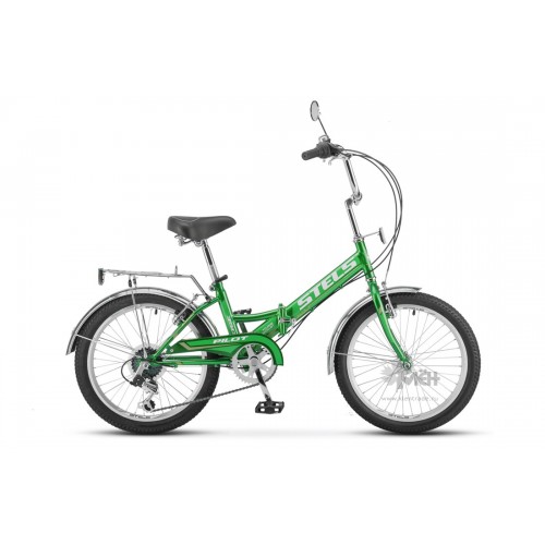 Велосипед 20"" STELS Pilot 350 складн.рама, рост 13"", 6ск., зелёный
