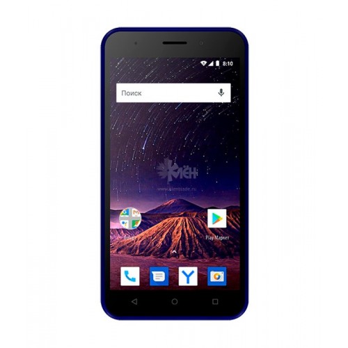 Смартфон Vertex Impress Luck NFC 4G 1/8Gb 5"" синий