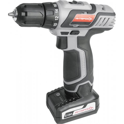 Дрель аккум. Интерскол ДА-18 ЭР (кейс) 436.2.2.15